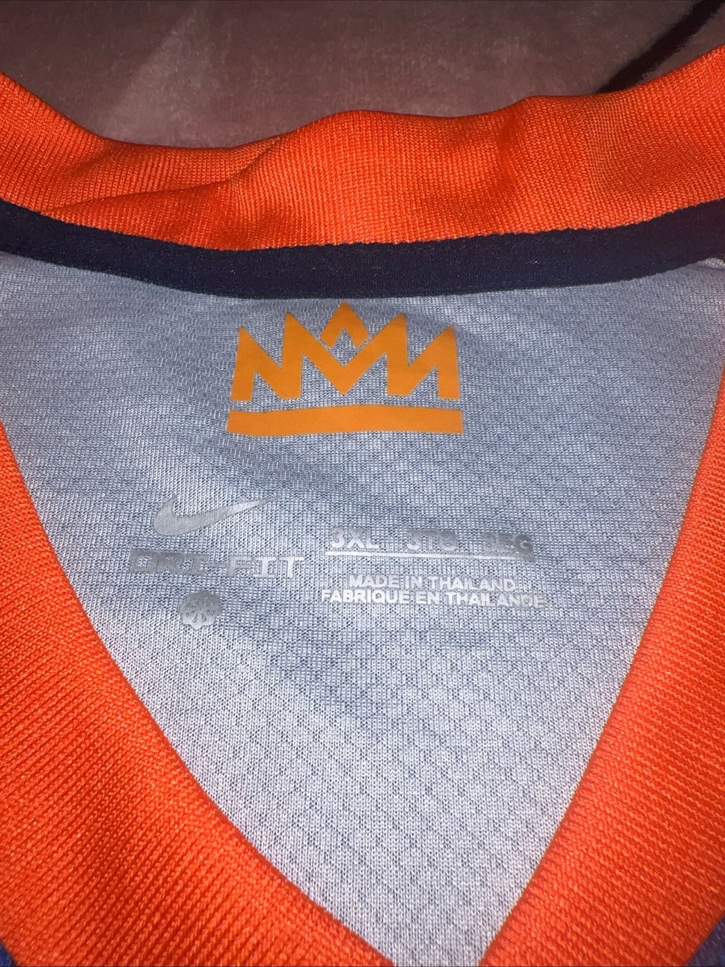 Nike Netherlands 2024 Away Soccer Jersey #21 Frenkie De Jong Size 3XL 7