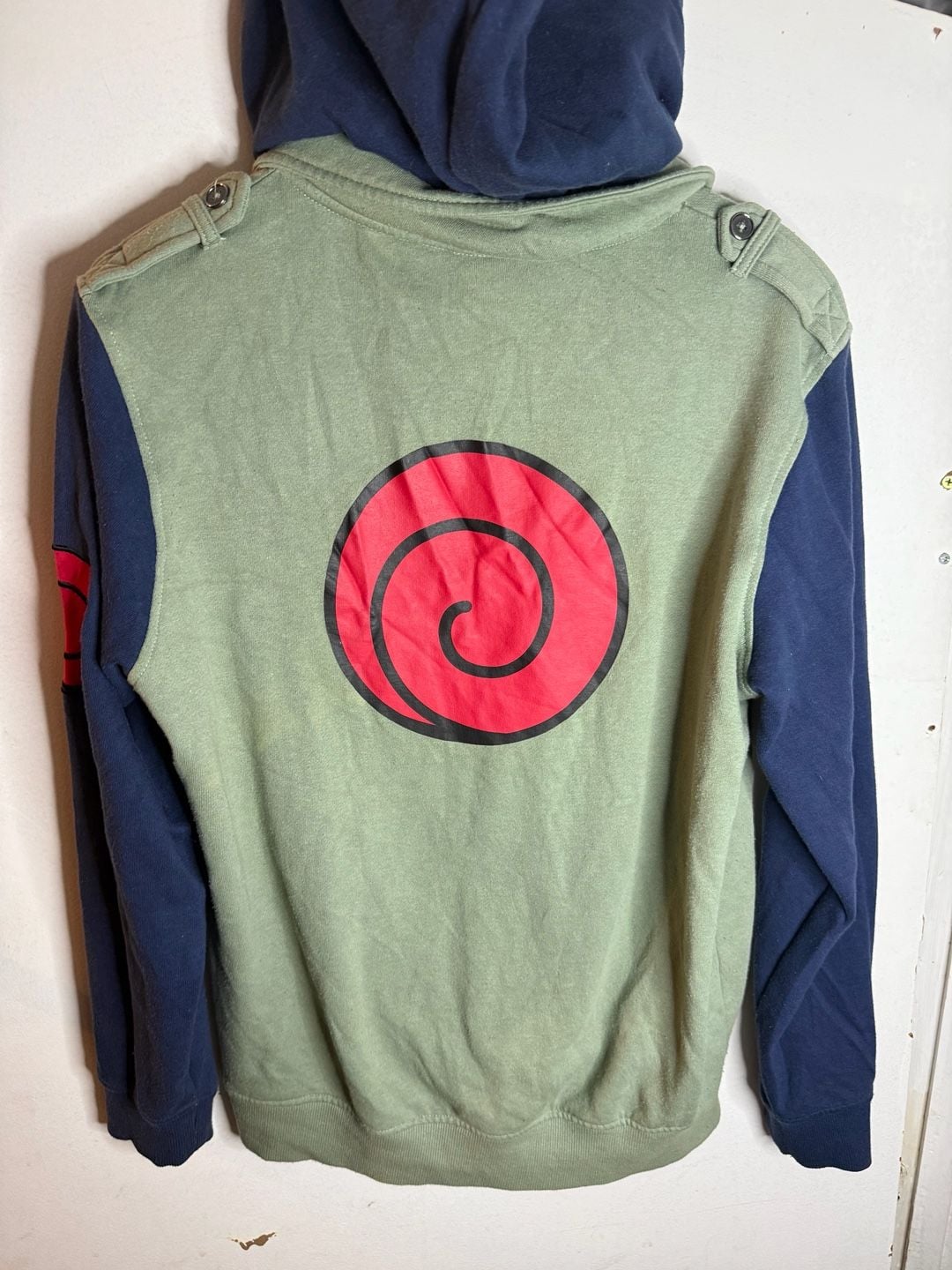 Naruto Shippuden Kakashi Hatake Cosplay 1/4 Zip Hoodie 6