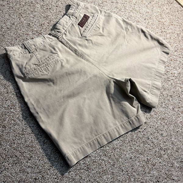 Vintage Abercrombie & Fitch Durable Goods Men's Chino Shorts Size 32 Beige