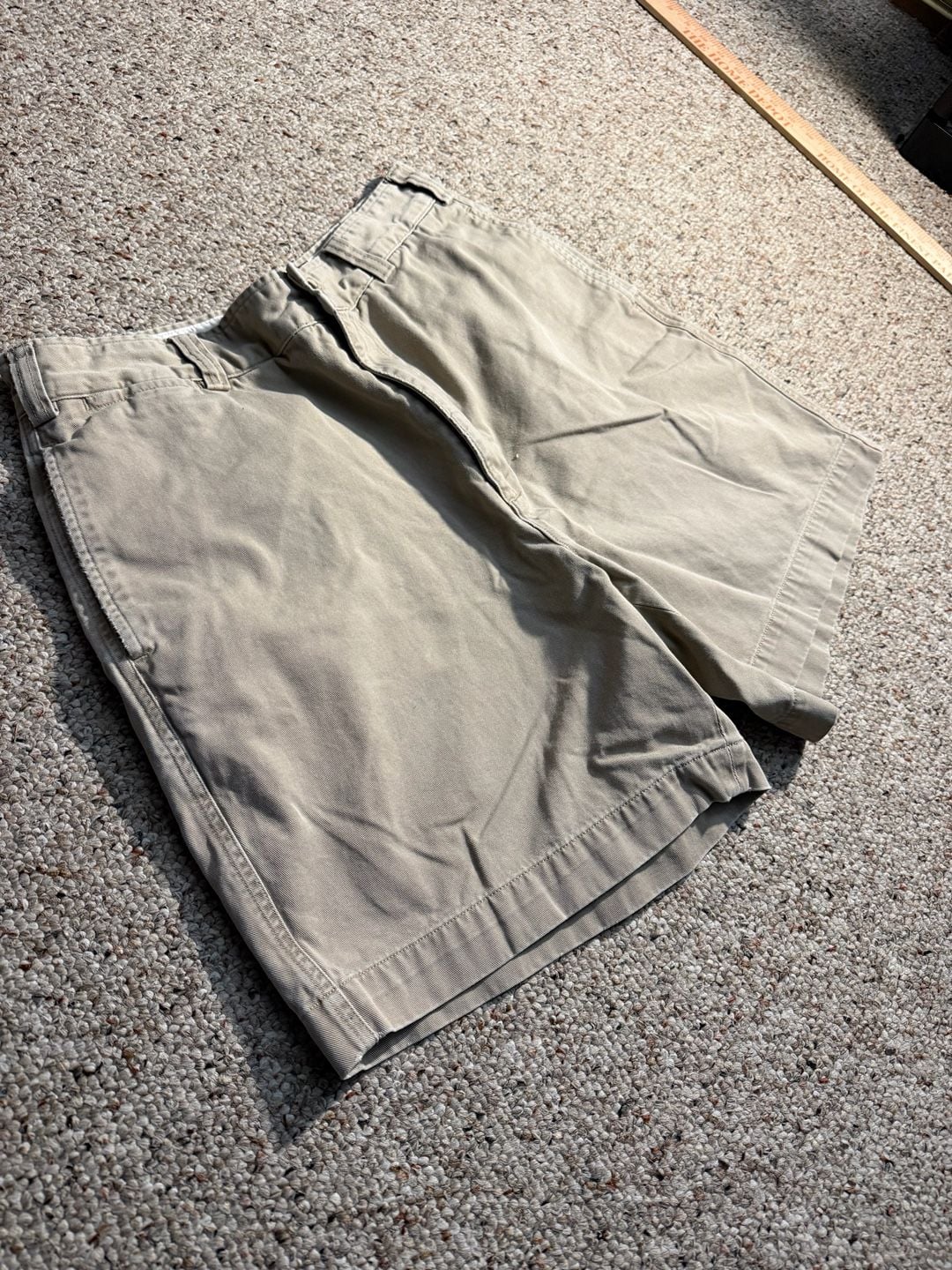 Vintage Abercrombie & Fitch Durable Goods Men's Chino Shorts Size 32 Beige 4