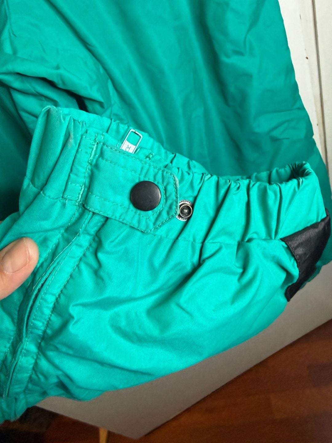 Vintage 90s Columbia Sportswear Teal Nylon Ski Snow Pants Mens XL 7