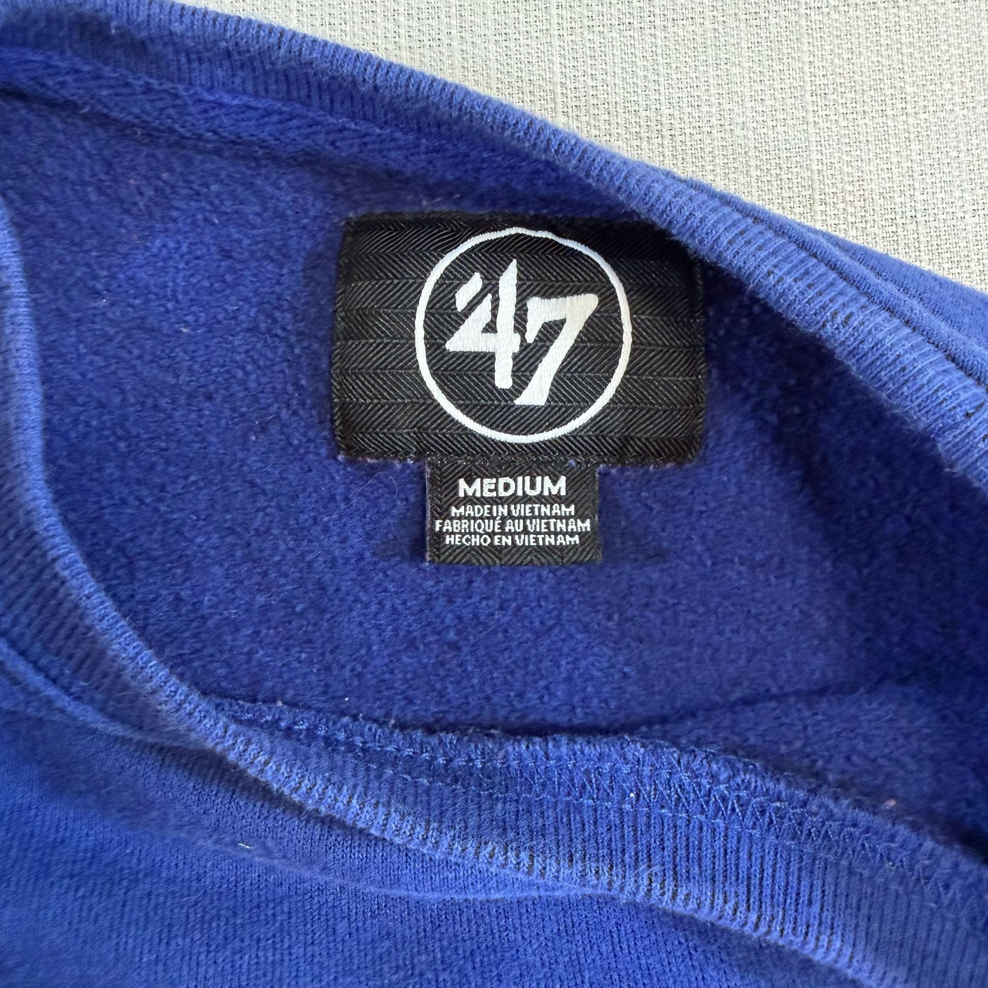 New England Patriots '47 Brand Legacy Interstate Crew Neck Sweatshirt 5