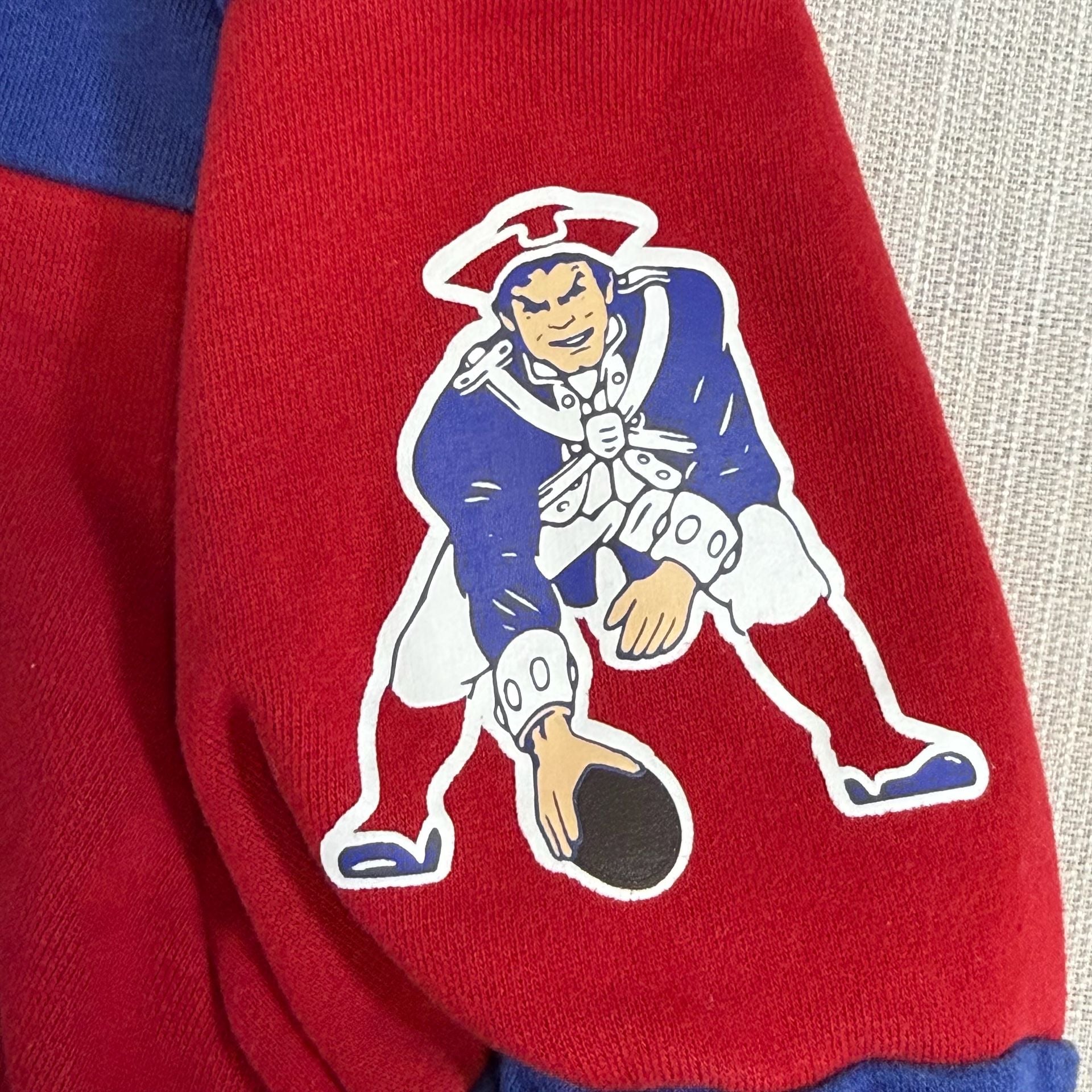 New England Patriots '47 Brand Legacy Interstate Crew Neck Sweatshirt 4