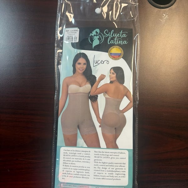 Silueta Latina Ref. Lucero Faja Strapless Levantacola 