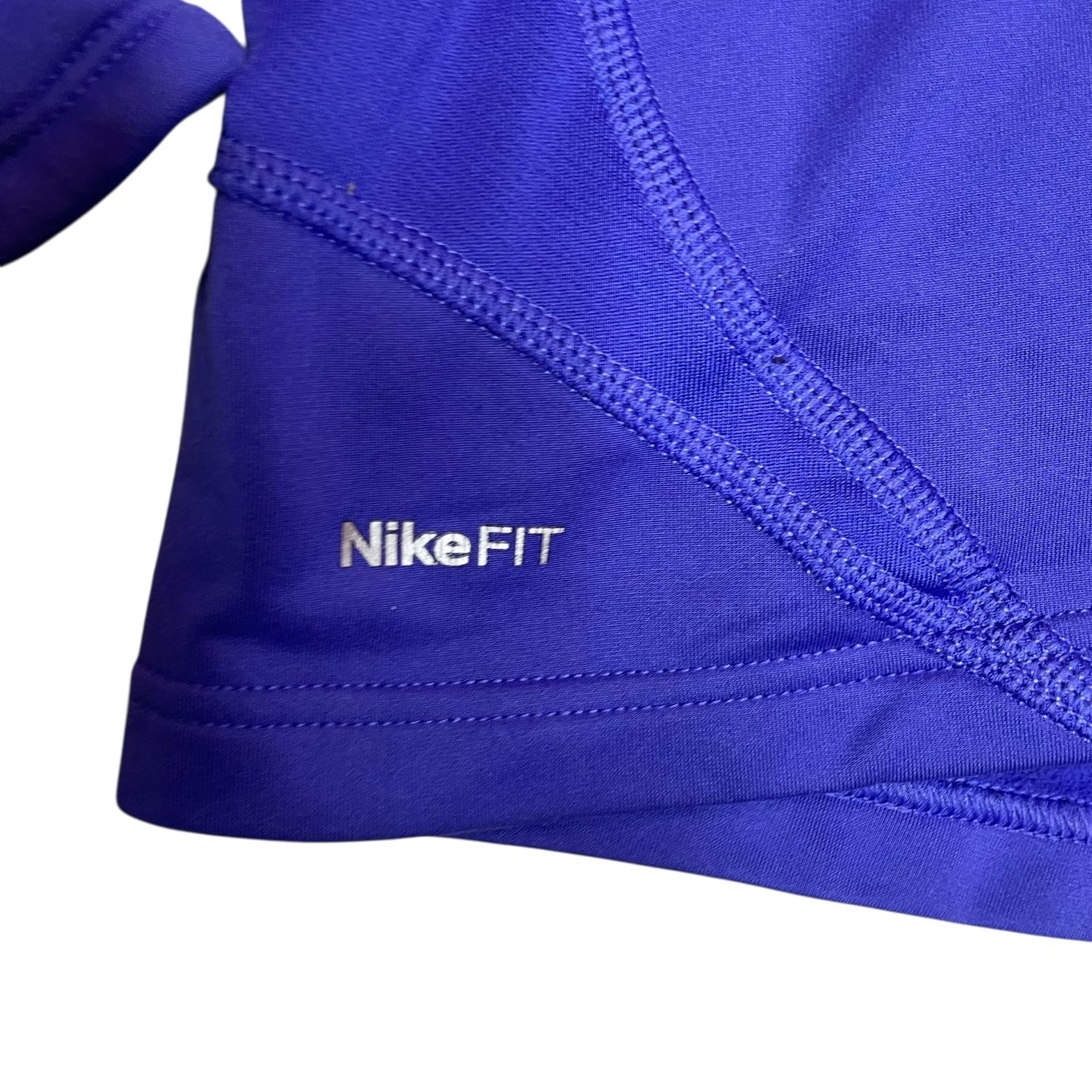 Nike Fit Dry Hoodie Womens M Purple 1/4 Zip Athletic Pullover 5