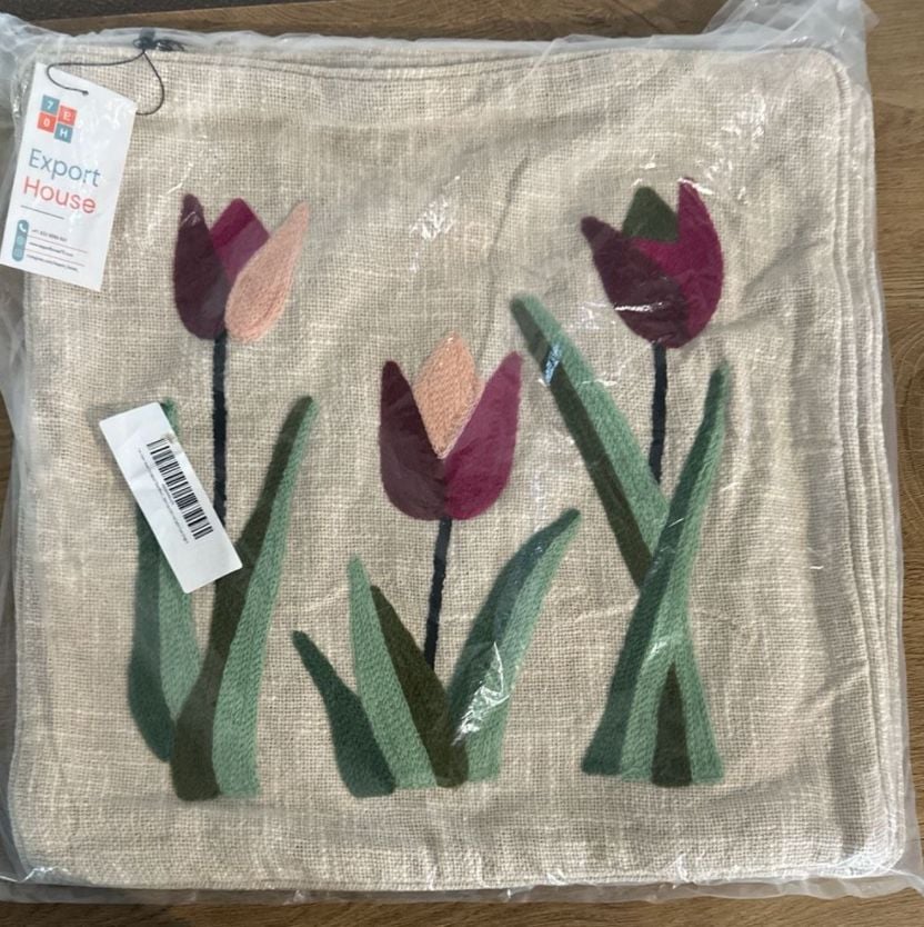 Export House Cotton floralCushion Pillow Covers 1