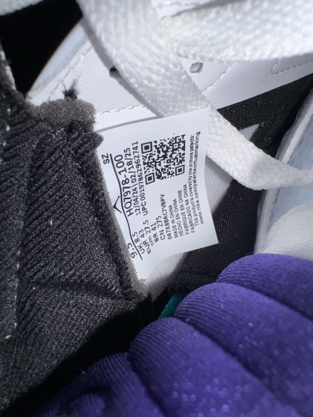 DS NIKE AIR JORDAN 5 V GRAPE 2013 FRESH PRINCE sz 9.5 iv xi xiii iii presto max 4