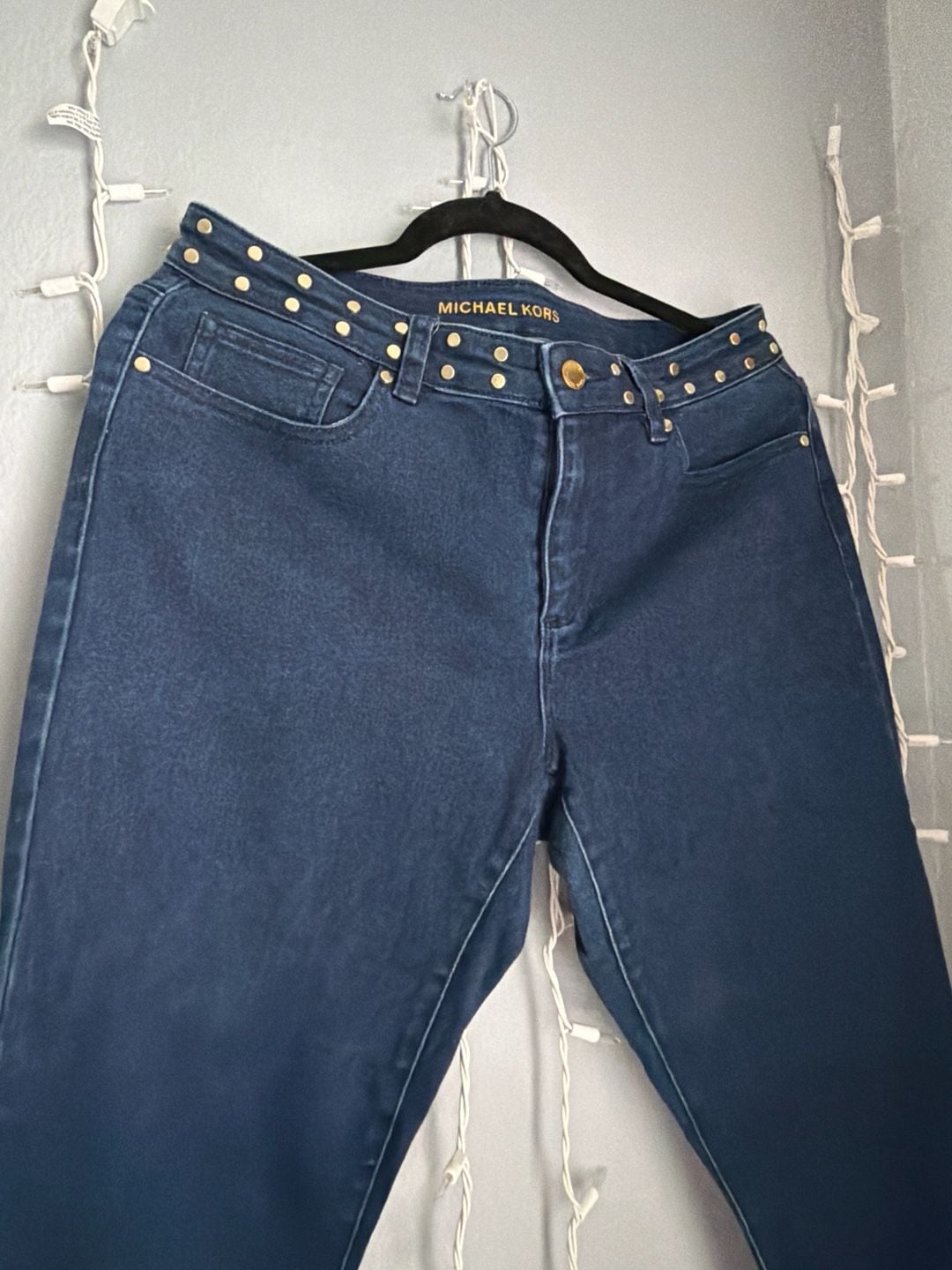 Michael Kors Overdyed Indigo Denim Sz8 8
