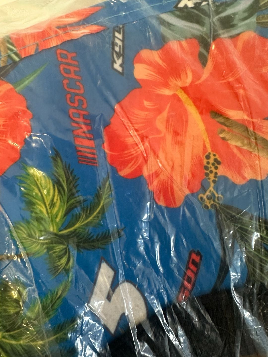NASCAR Kyle Larson #5 Floral Print Straw Lifeguard Sun Hat 5