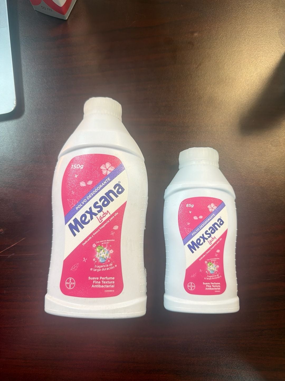 Talco Desodorante Mexsana Mujer combo 1