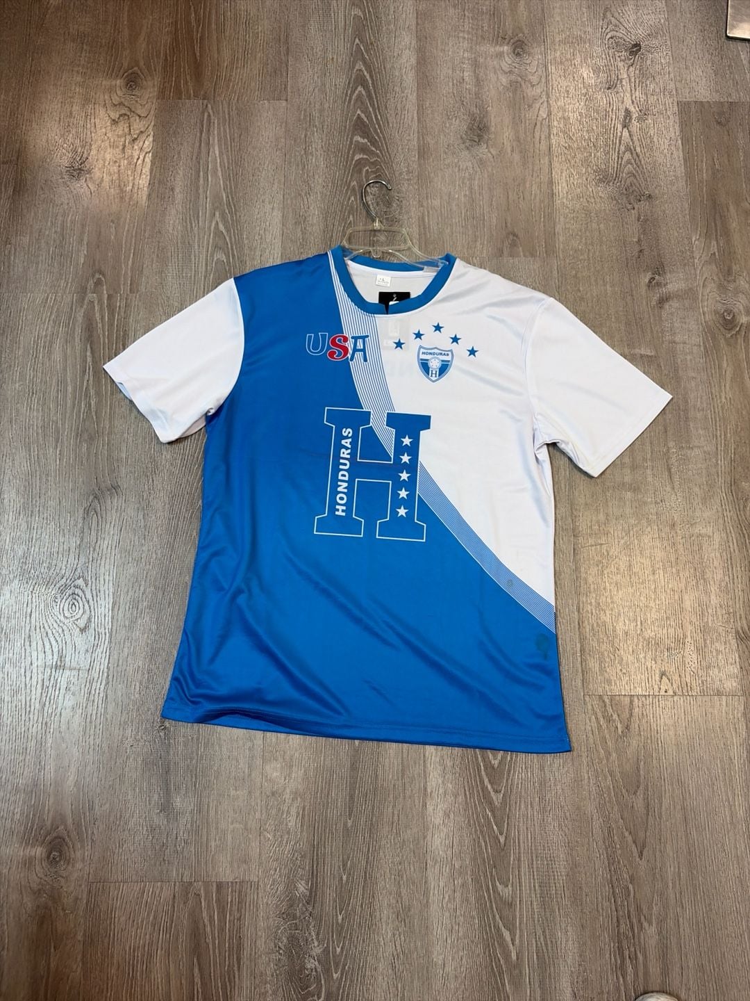 Arza Design Honduras USA Soccer Jersey Patriotic Fan Shirt 3