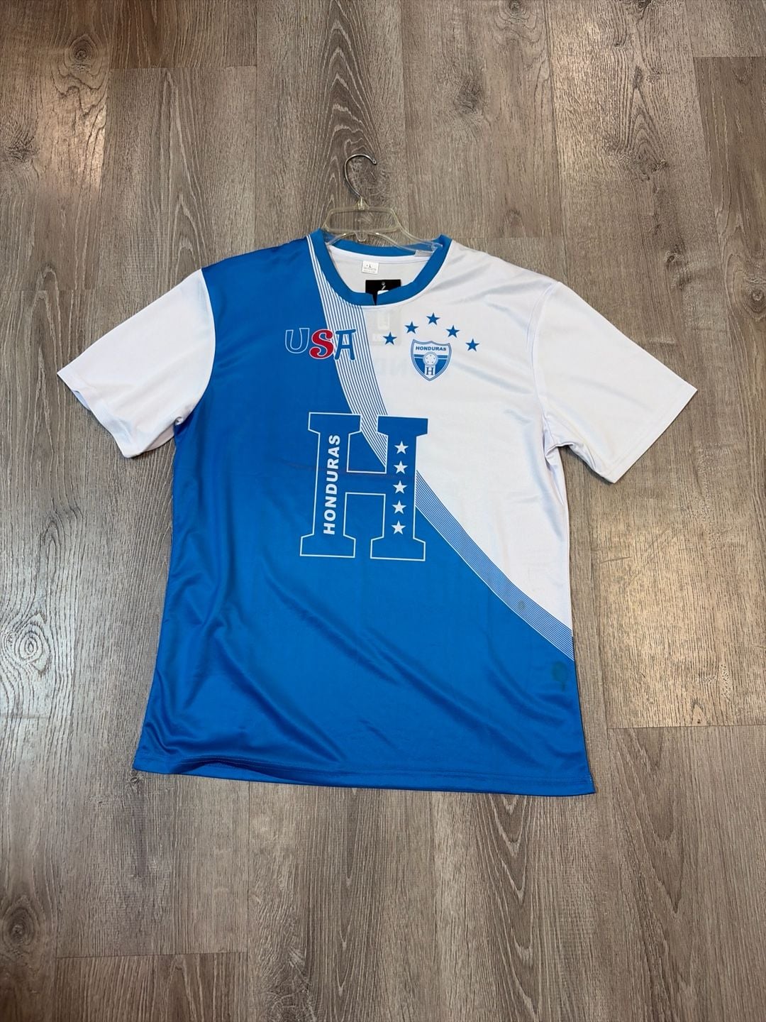 Arza Design Honduras USA Soccer Jersey Patriotic Fan Shirt 4