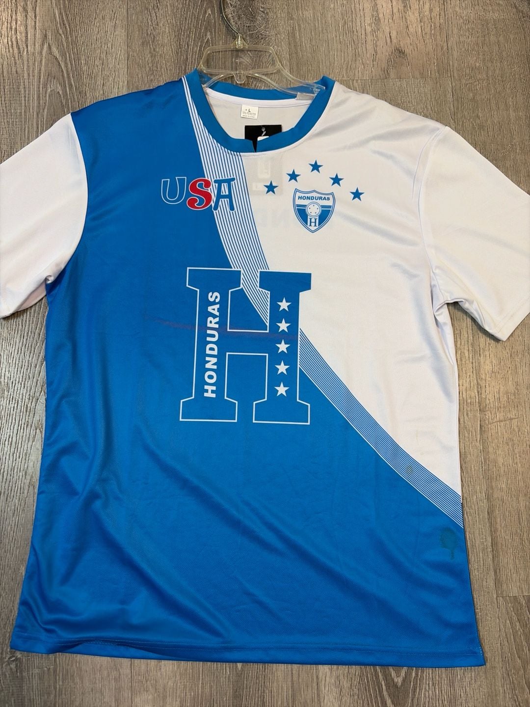 Arza Design Honduras USA Soccer Jersey Patriotic Fan Shirt 5