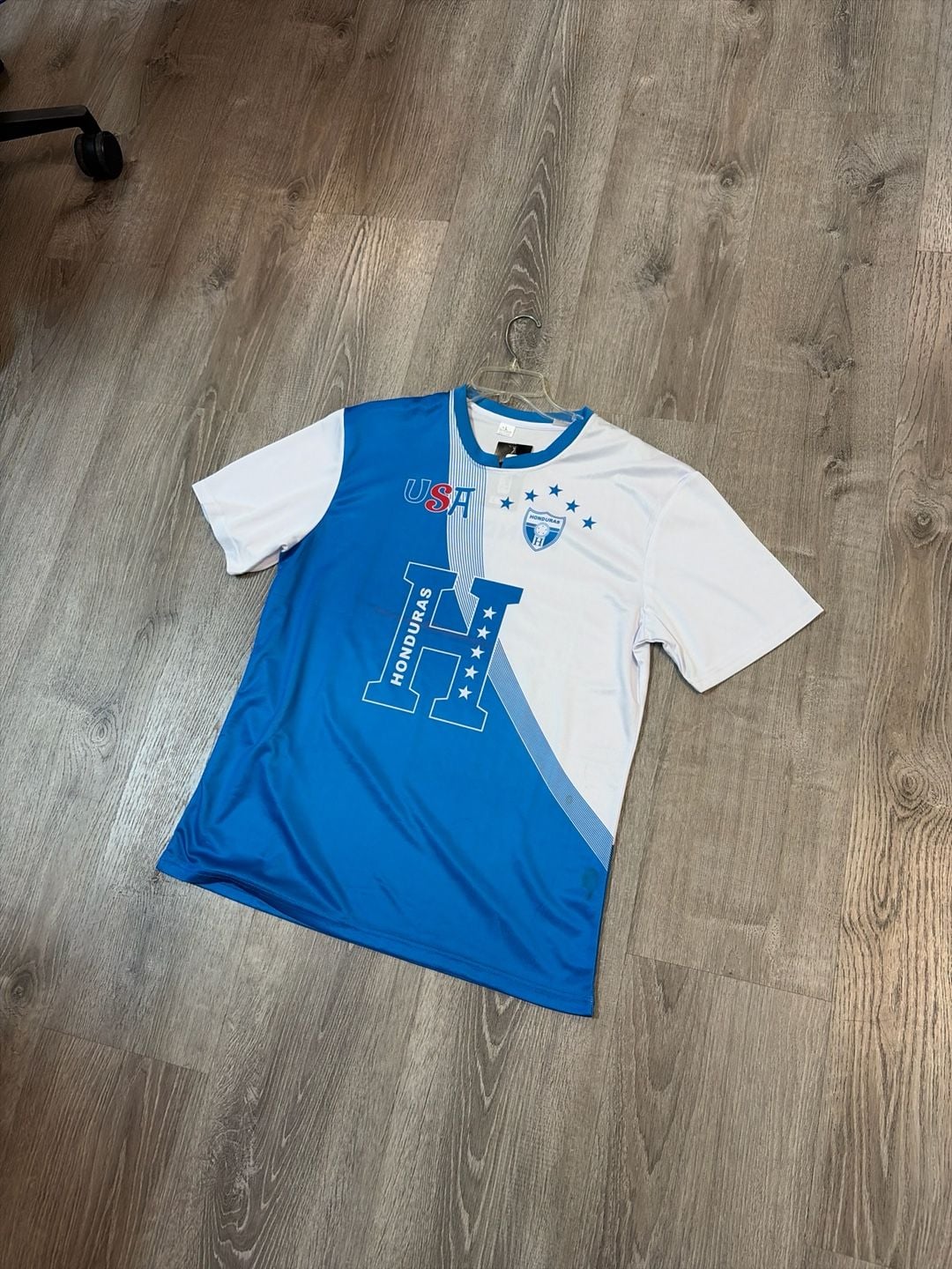 Arza Design Honduras USA Soccer Jersey Patriotic Fan Shirt 6