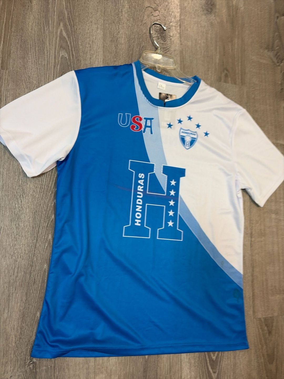Arza Design Honduras USA Soccer Jersey Patriotic Fan Shirt 7