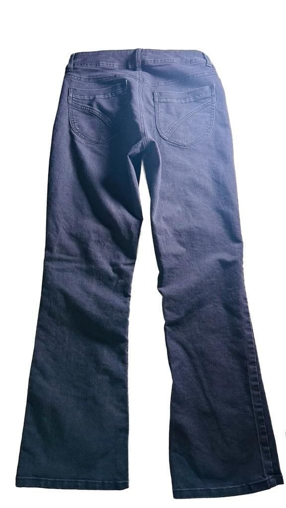 Riders by Lee Women’s Black Wash Straight Leg Jeans Size 10M 5