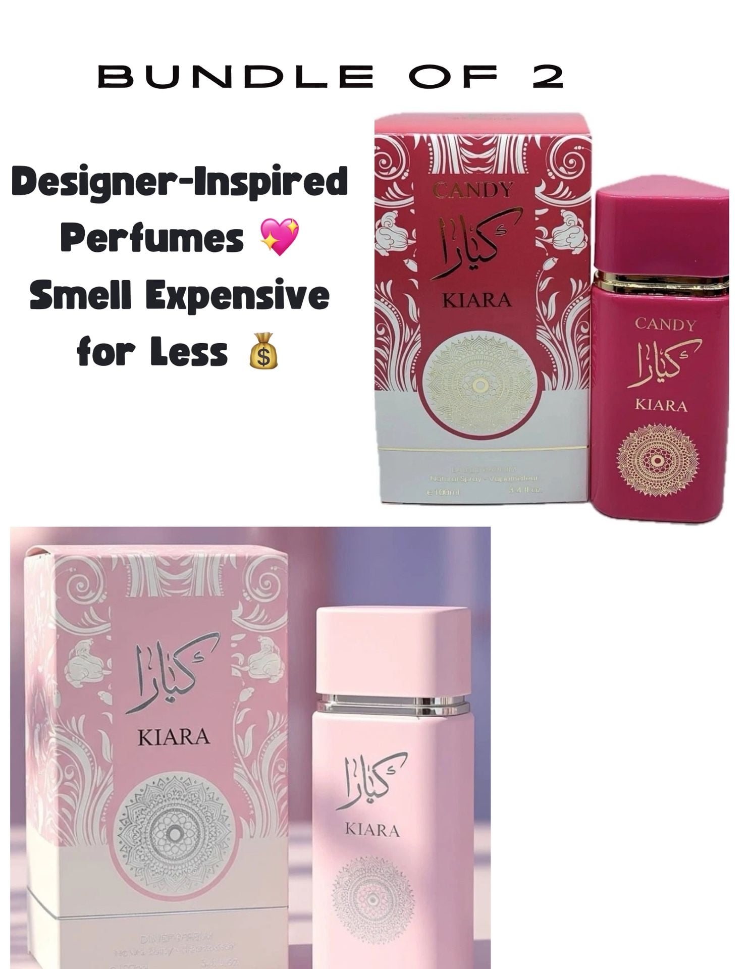 Bundle of 2 Kiara & Kiara Candy Eau de Parfum Spray for Women 1