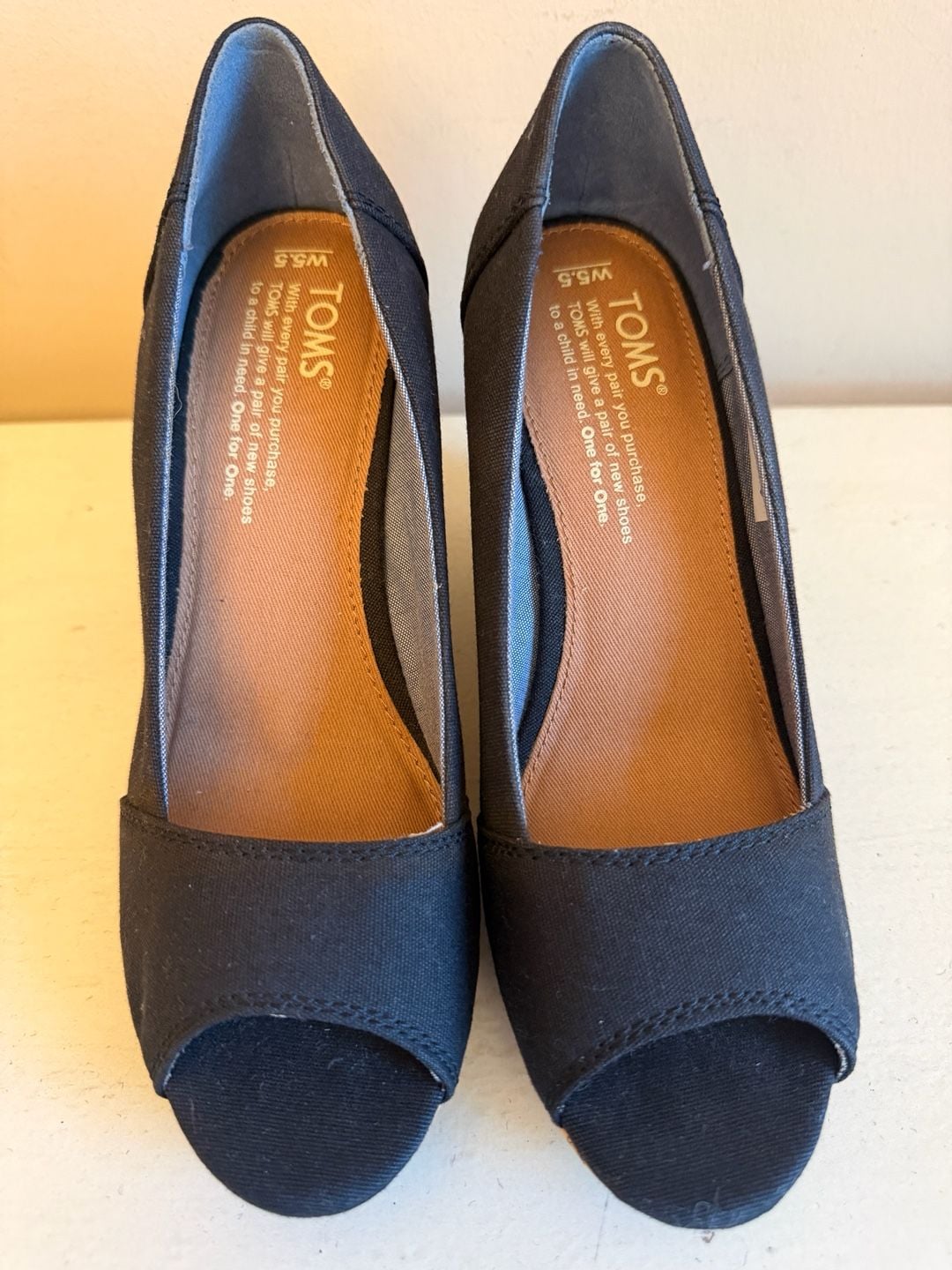TOMS Women's Classic Espadrille Wedge Sandal Women’s 5.5 8
