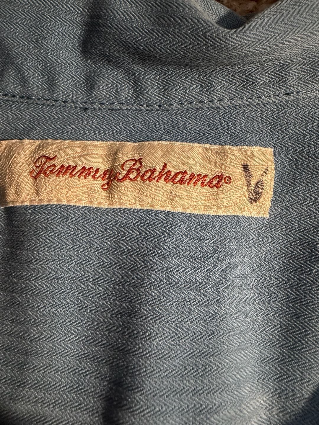 Tommy Bahama 100% Silk Caribbean Stud Pin-Up Girl Poker Cards Hawaiian Shirt 7