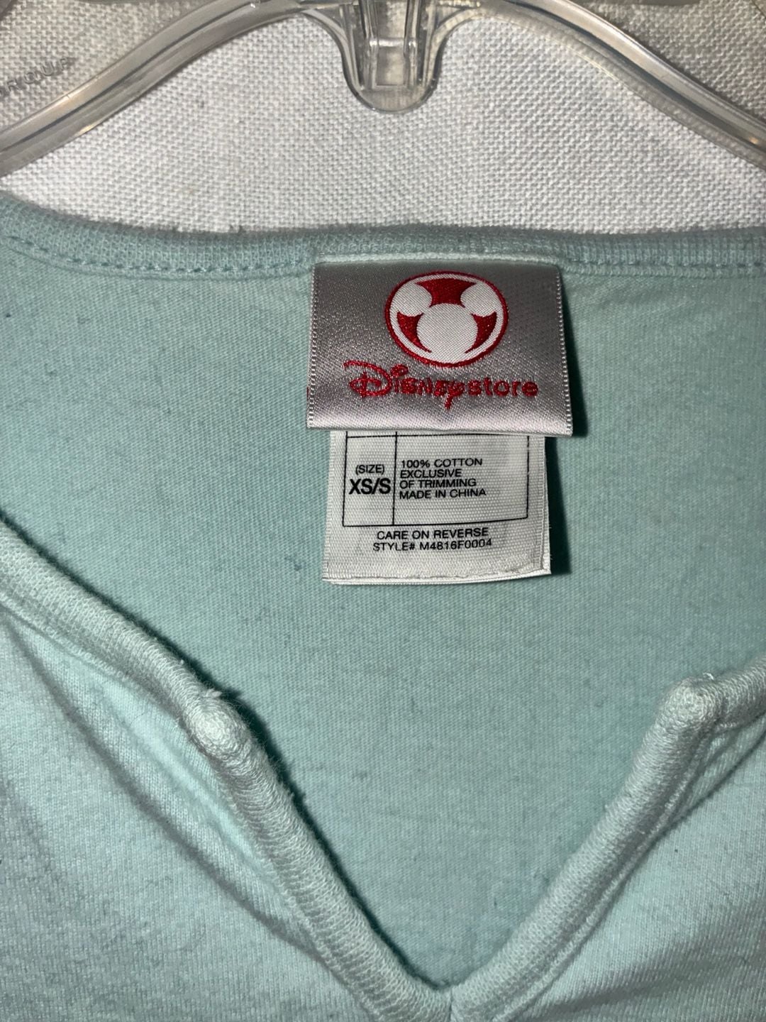 Disney Store Mickey Mouse 'Wake Up and Smell the Doughnuts' Long Sleeve Nightshirt 3
