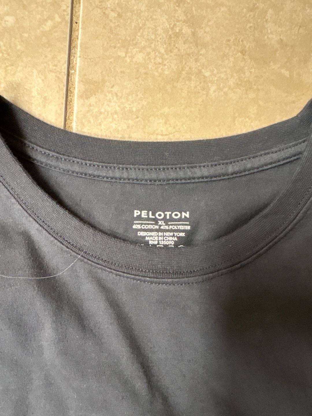 Peloton Venice Make Waves Long Sleeve Rugby Stripe Shirt XL 3