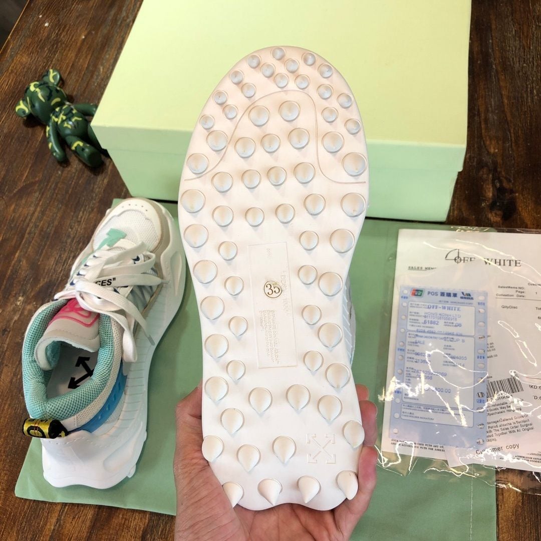 Off-White ODSY-1000 'White Pale Blue' Sneakers 10