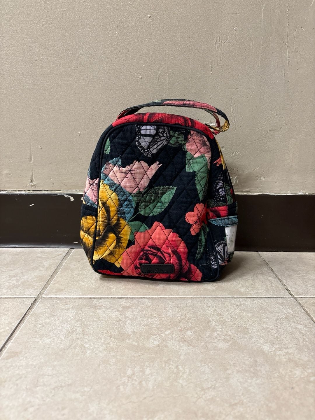 Vera Bradley Lunch Bunch Bag in Butterfly Flutter Cotton 2