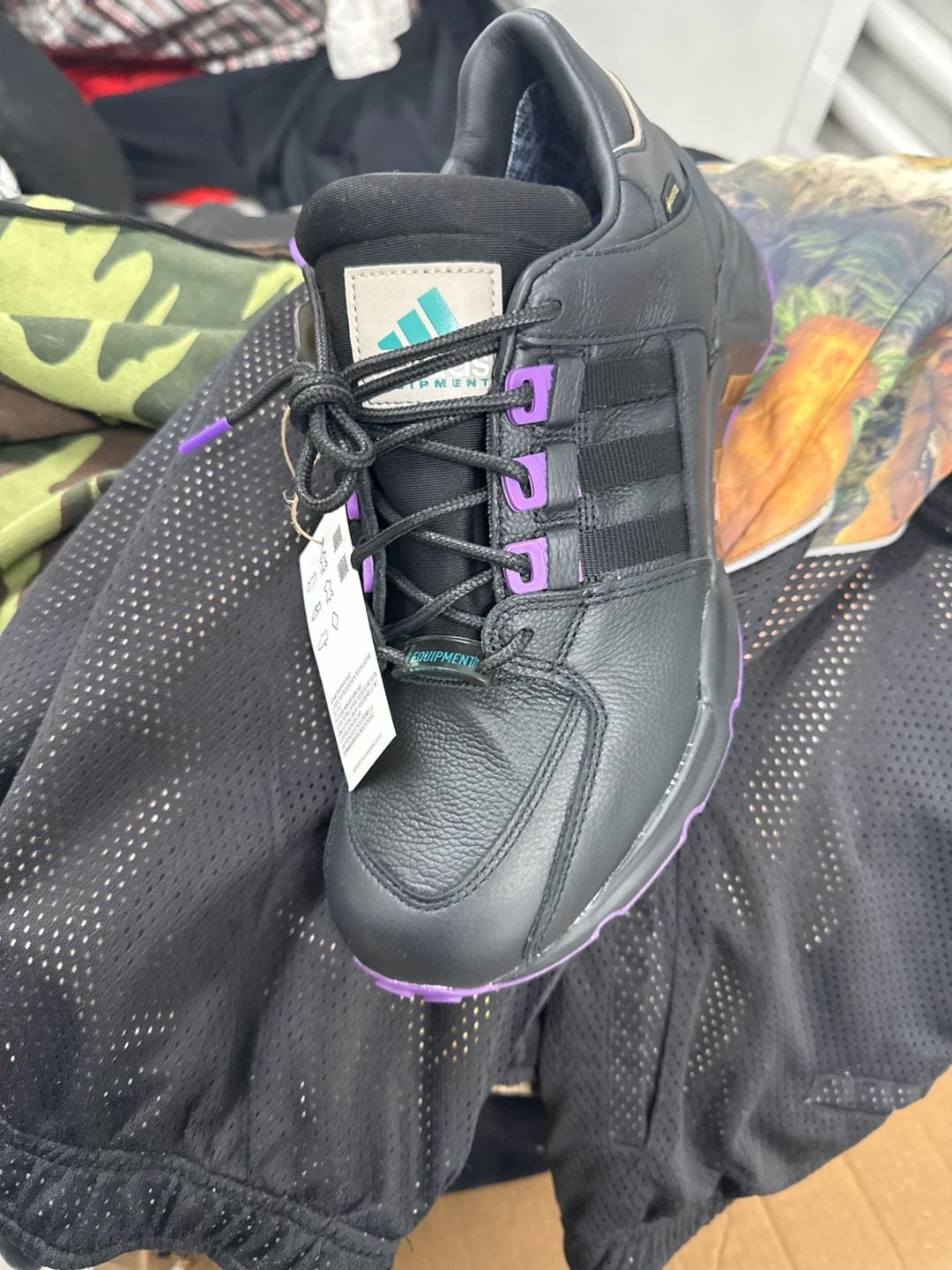 adidas EQT Support 93 GTX GORE-TEX Black Purple GX3617 3