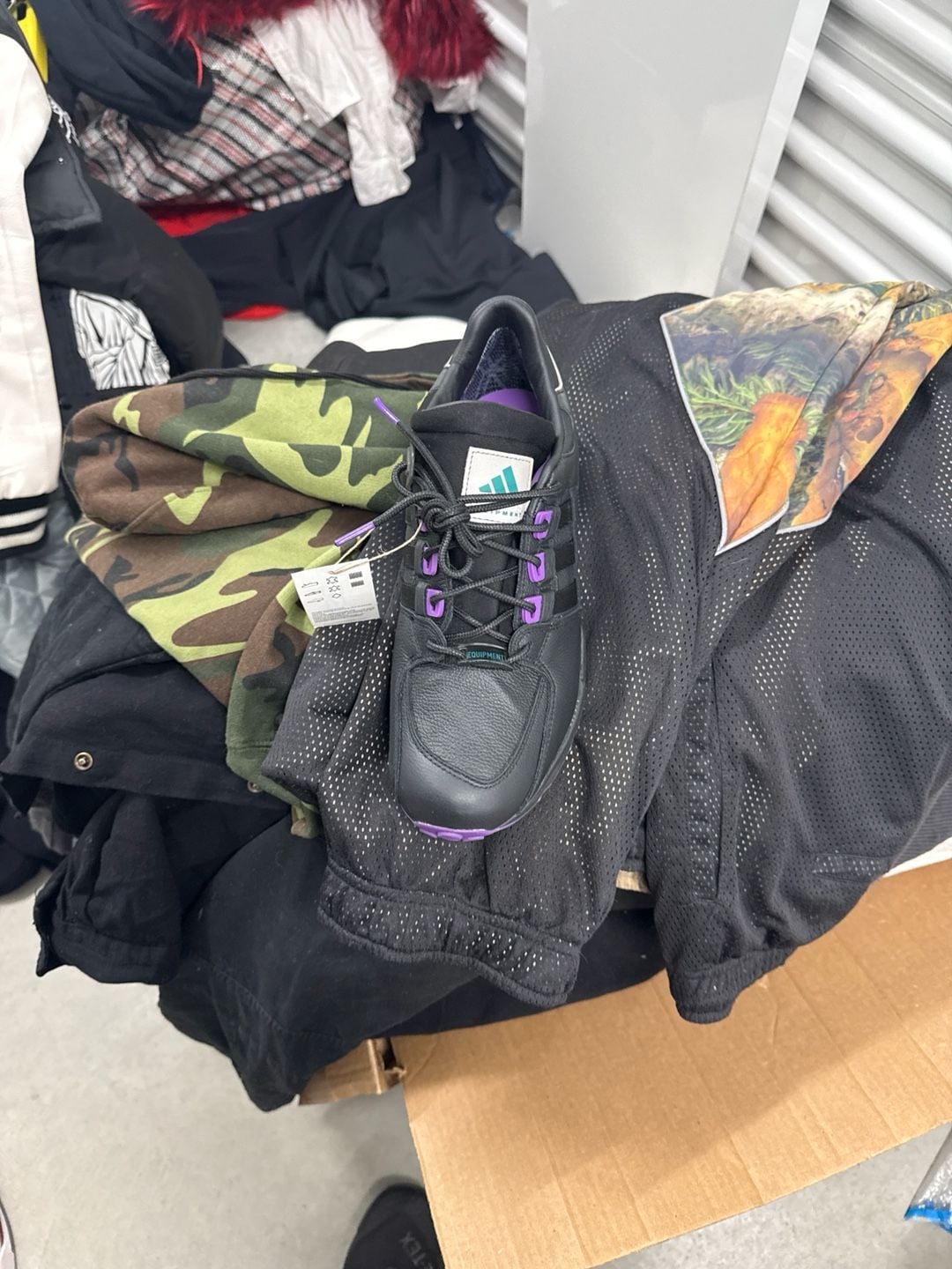 adidas EQT Support 93 GTX GORE-TEX Black Purple GX3617 7