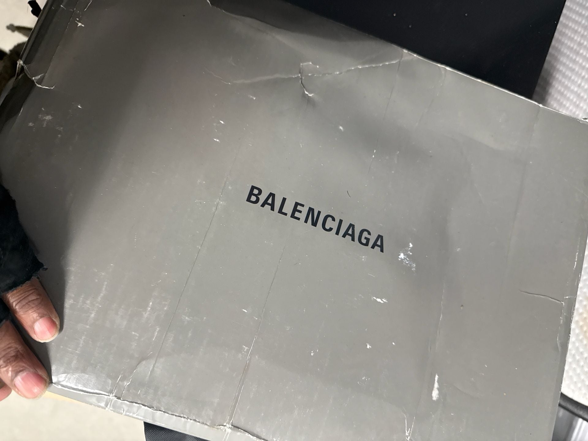 Balenciaga Track Sneaker 'Clear Sole White Cream' - Balenciaga - 647742 W3BM1 9000 - white/cream 7