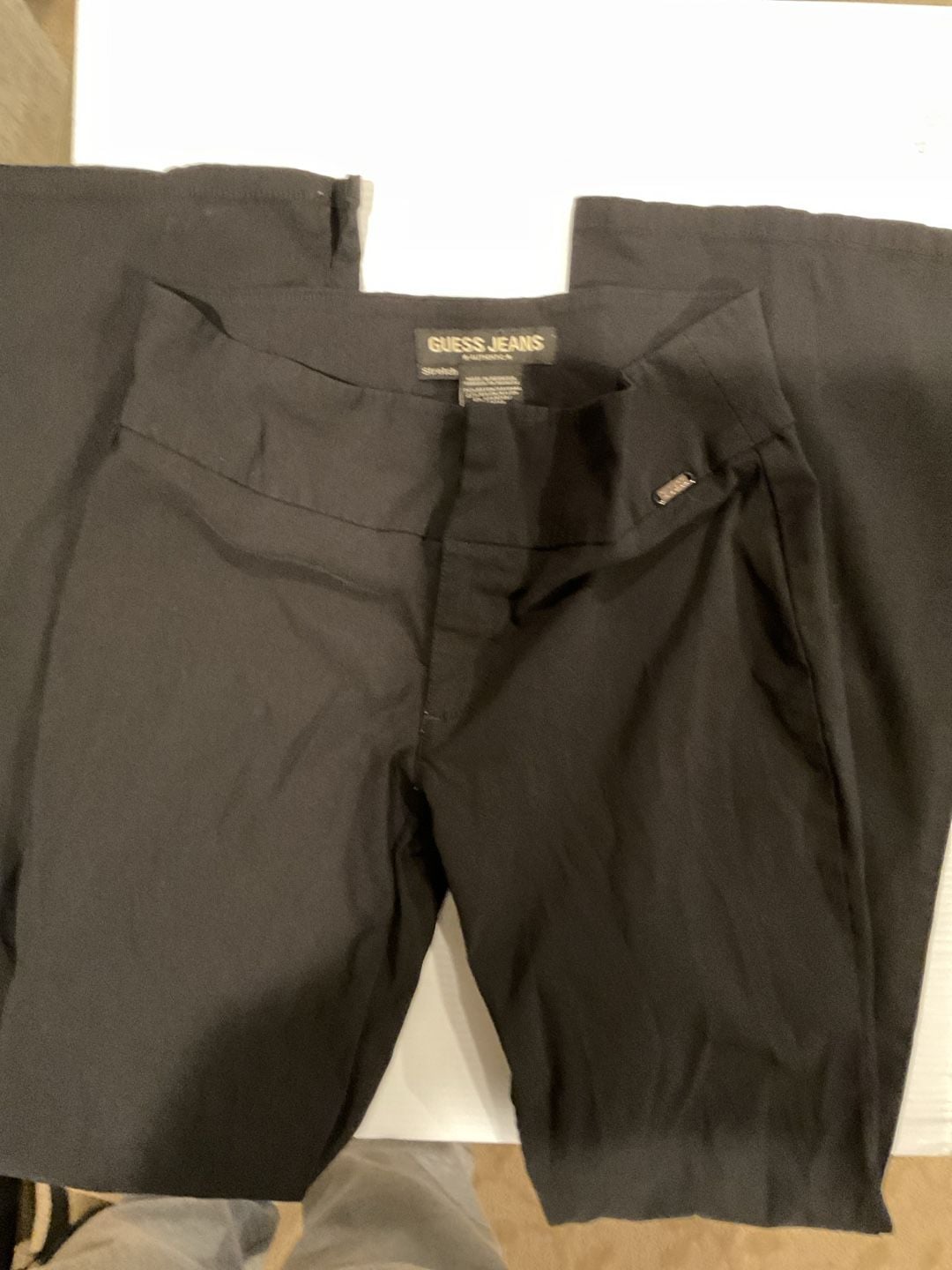 Guess Jeans Women's Black Stretch Bootcut Dress Pants 2