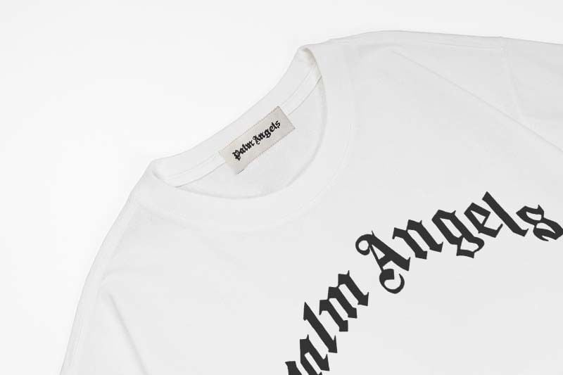 Palm Angels Curved Logo Classic Over Tee 7