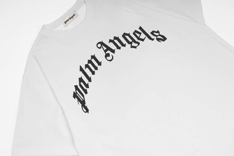 Palm Angels Curved Logo Classic Over Tee 8
