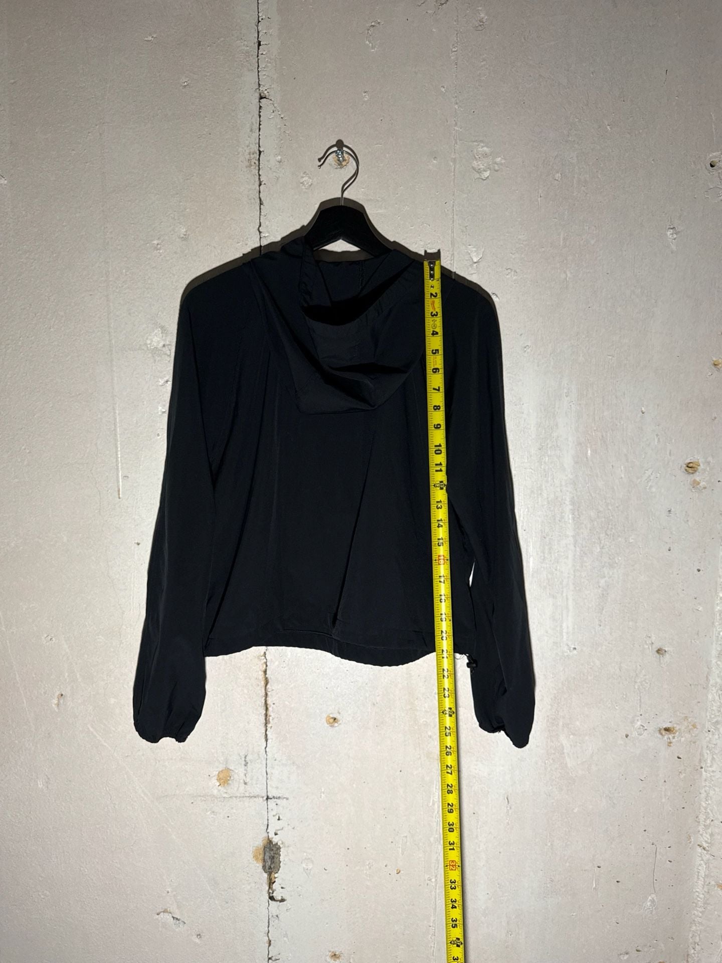 LGNDRY Quarter-Zip Cropped Athletic Windbreaker Pullover Hoodie 4
