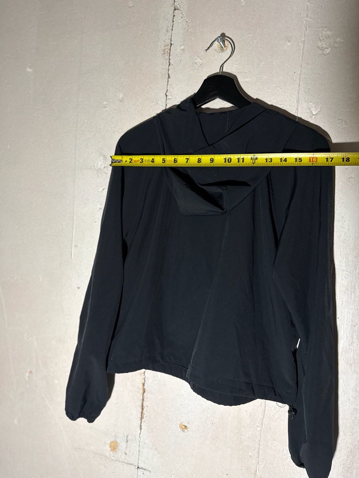 LGNDRY Quarter-Zip Cropped Athletic Windbreaker Pullover Hoodie 5