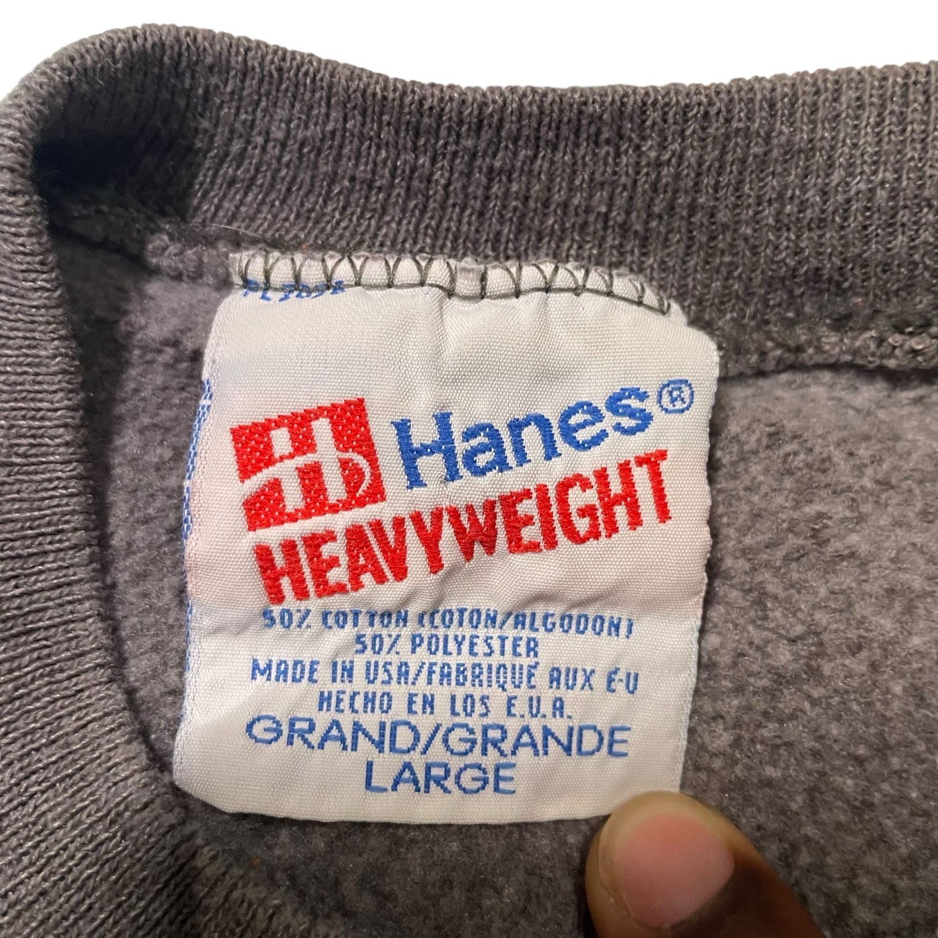 Vintage Marshall University Crewneck Sweatshirt Mens Large Hanes USA 7