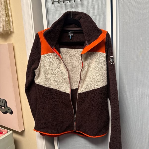 KÜHL Women's Prism Full Zip Fleece Jacket in Ganache Colorblock