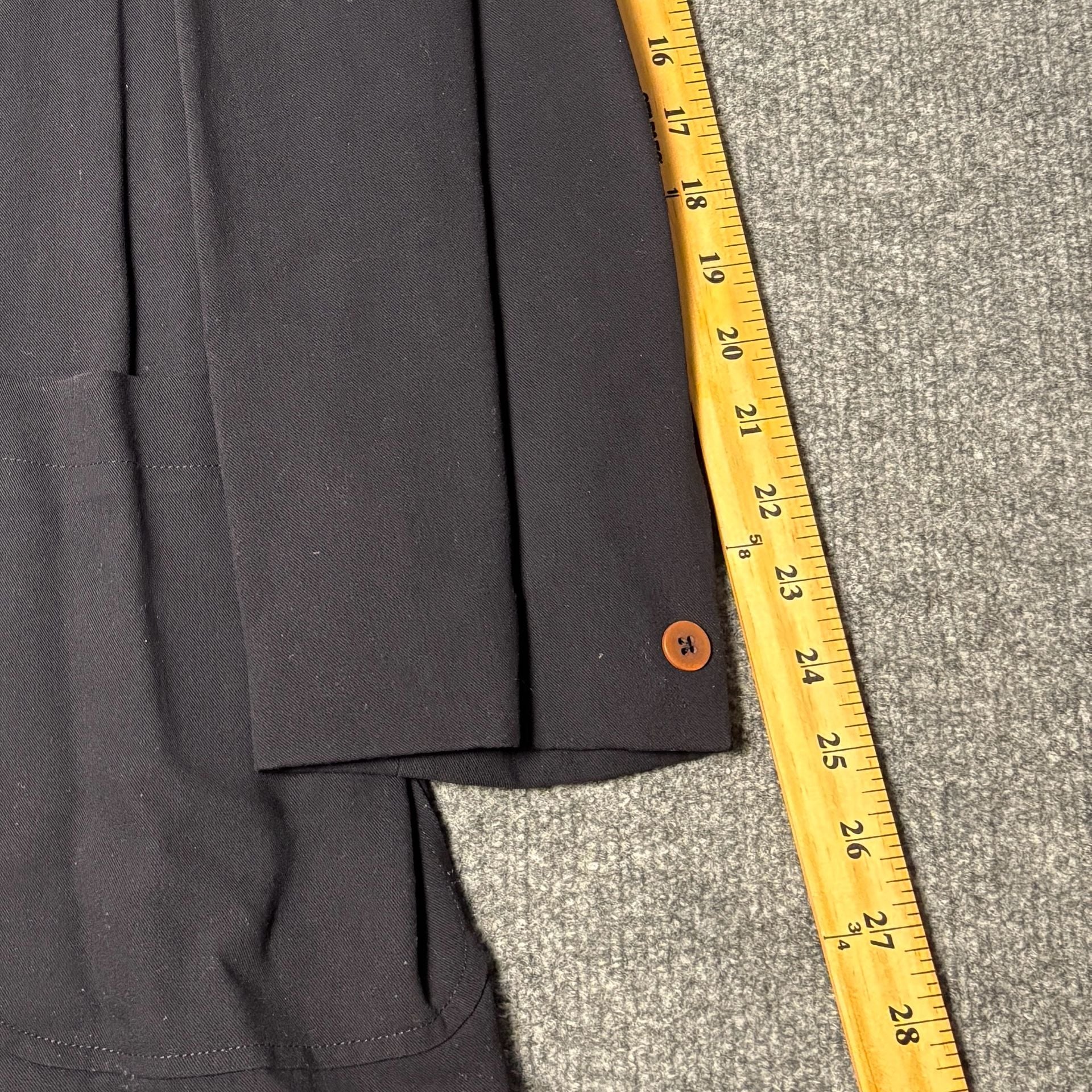 Antonio Miro Barcelona Mens 44L Black Wool Blend Suit Jacket w.Trousers Spain  15