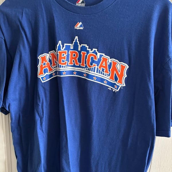 Majestic 2013 MLB All-Star Game American League T-Shirt Blue 2XL