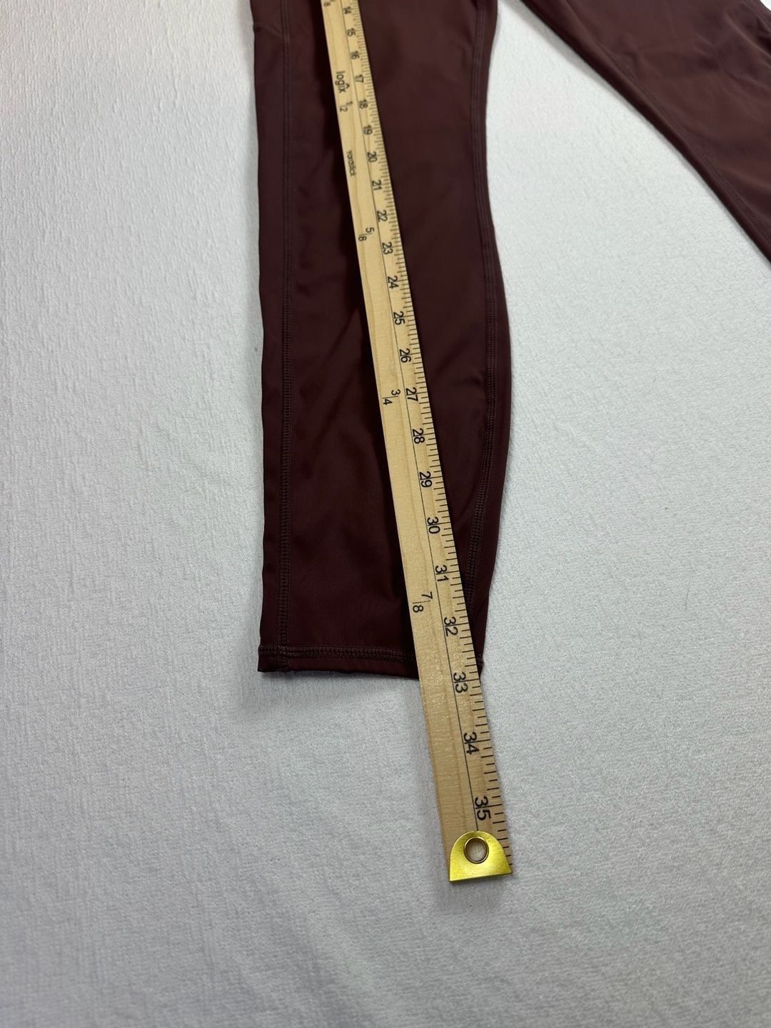 Vuori Stride 7/8 High Rise Leggings Chestnut Brown Athletic comfort Size 8 10