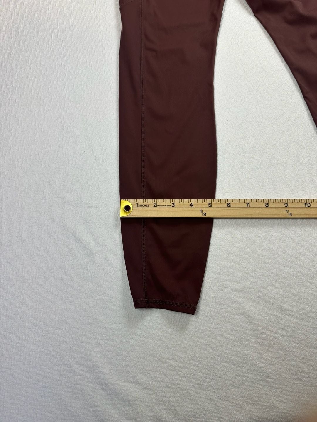 Vuori Stride 7/8 High Rise Leggings Chestnut Brown Athletic comfort Size 8 13