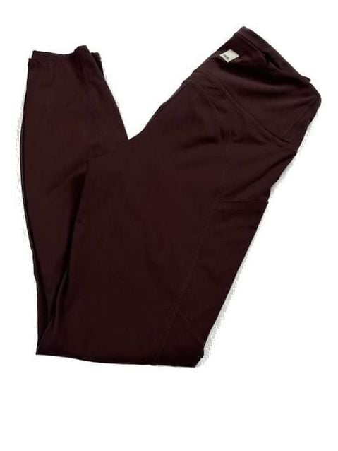 Vuori Stride 7/8 High Rise Leggings Chestnut Brown Athletic comfort Size 8 6