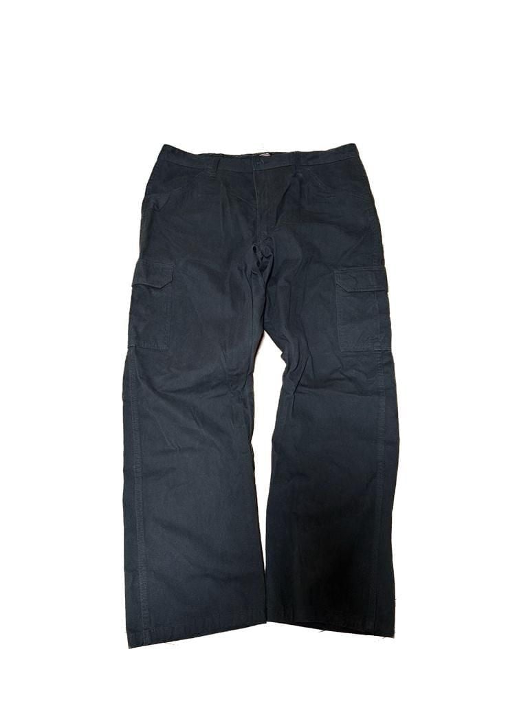 Wrangler Workwear Men's Relaxed Fit Cargo Pants Black 40x32 2