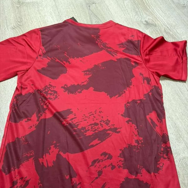 Venezuela Soccer Jersey 2024-2025 Red Camo Training Shirt