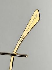 Dior 30Montaigne B6I Cat-Eye Sunglasses with CD Logo Gold Tone Temples 5