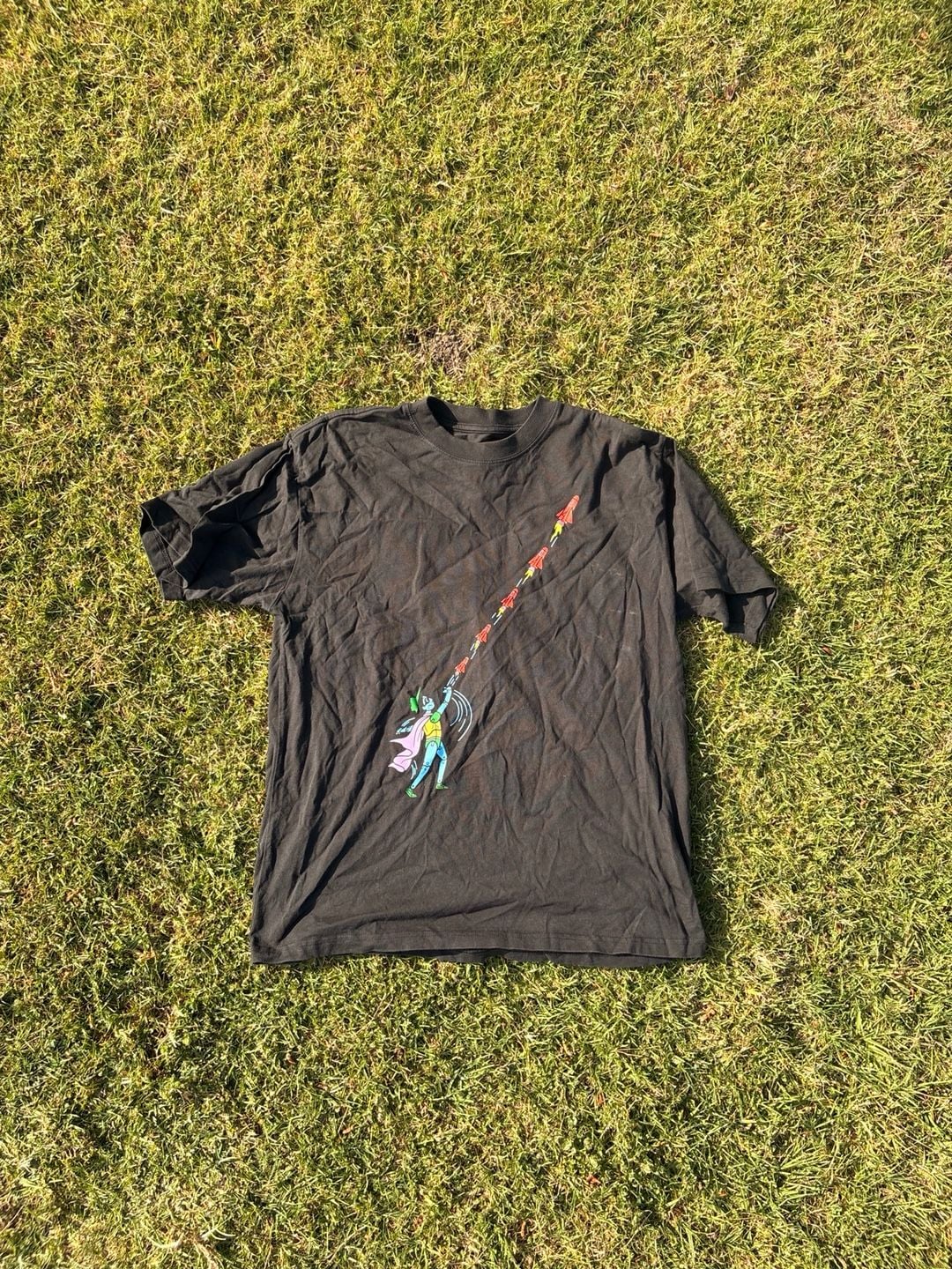 Action Figure Miles Rockets Graphic T-Shirt 2