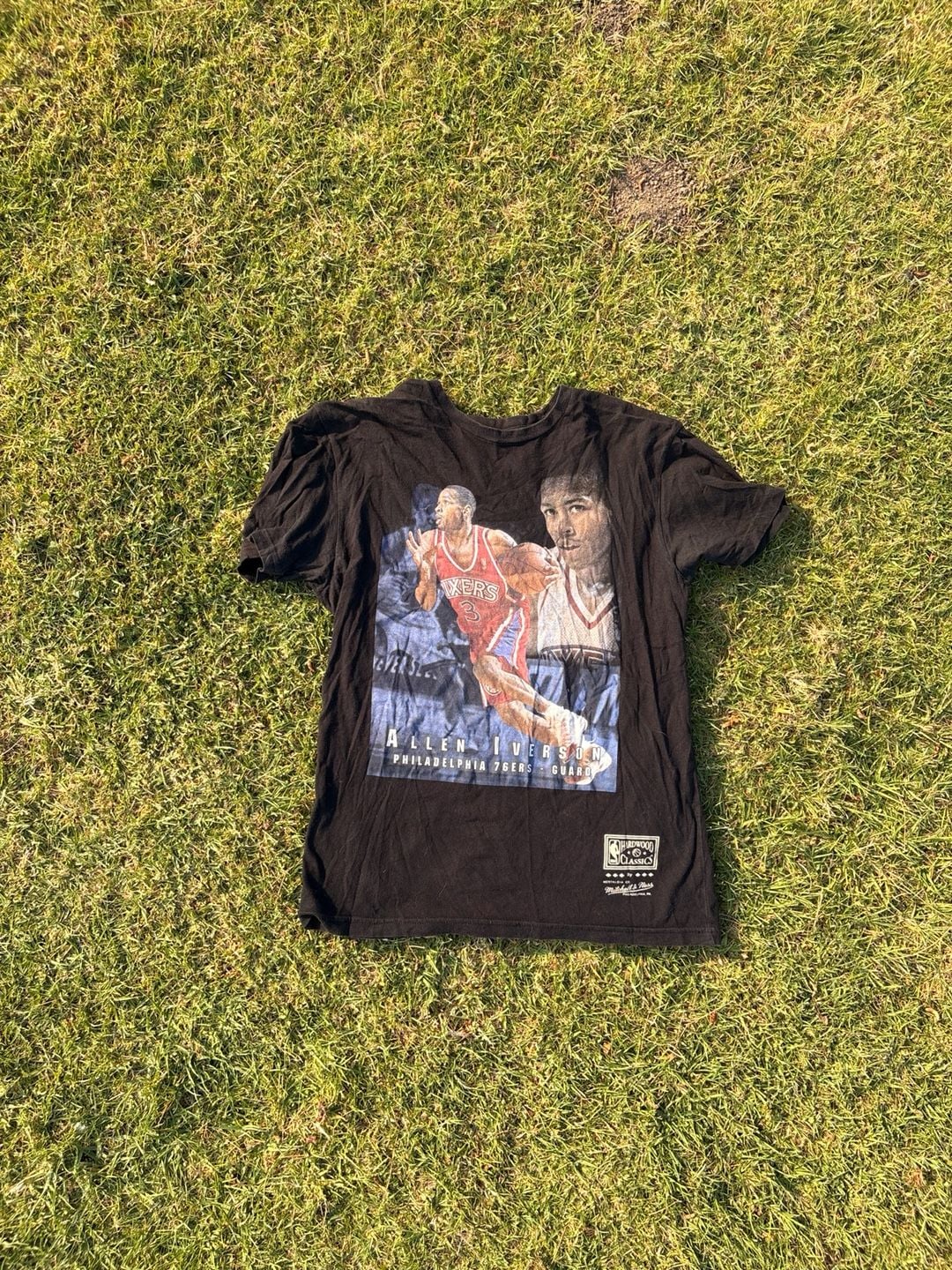 Mitchell & Ness Allen Iverson Hardwood Classics Graphic T-Shirt 2