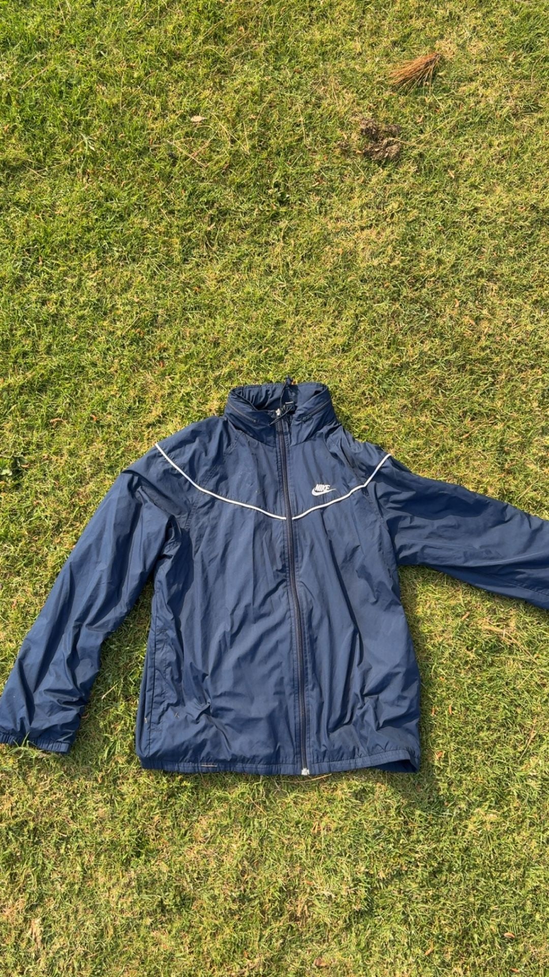 Nike Vintage Windrunner Full-Zip Track Jacket Navy Blue 2