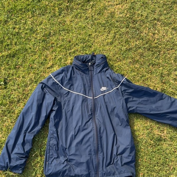 Nike Vintage Windrunner Full-Zip Track Jacket Navy Blue