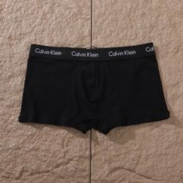 Calvin Klein Men's Cotton Stretch Low Rise Trunks 3-Pack - Multi Color (Black, Blue, Navy)